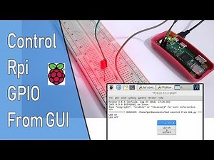 Control Raspberry Pi GPIO pins from GUI (Graphical User Interface) | RPi | Python