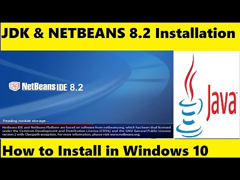 How to Download and Install JDK, Netbeans 8.2 in Windows 10 | Step by Step Tutorial