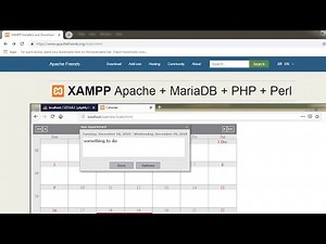 Save and Load A Schedule Dynamically With XAMPP and PHP