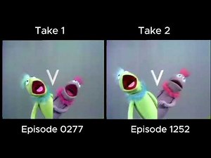 Sesame Street Take Comparison: Alien Alphabet (1971-1979)