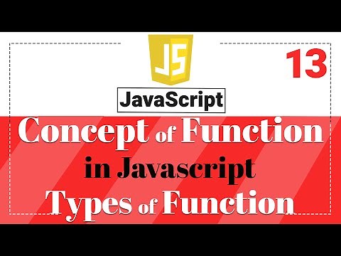 Javascript functions - Learn Types of function in Javascript | Javascript in Hindi