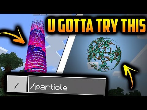 How To Use /PARTICLE Command in Minecraft PE 1.8.0.8+