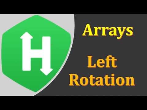 Hackerrank #6: Array Left Rotation | C++ | Solution | Meandering array