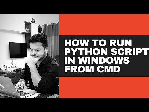How To Run Python Script From Command Prompt In Windows- Python Tutorials For Beginners