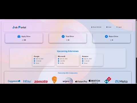 Job Portal Project | Spring Boot + JSP + MySQL | Full Project Tutorial 2025