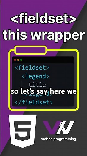 Simple HTML Code For Better Forms