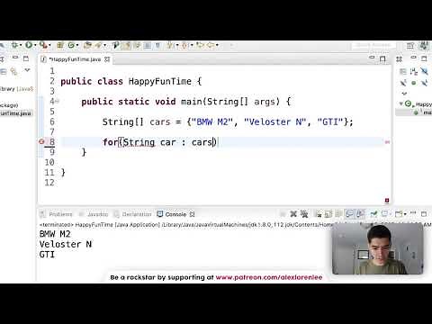 For Each Loop In Java Tutorial #39