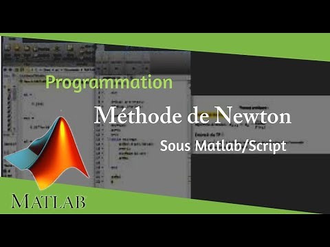 TP1-1 : Programmation de la Methode de Newton sur Matlab ; ( Résolution des équations non-linéaires)
