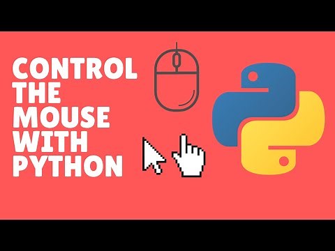 How to control the mouse with Python in 2020! EASY & FAST(Pynput)