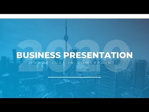 How to design BUSINESS PRESENTATION in PowerPoint