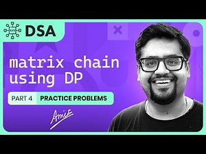 Matrix Chain Multiplication using Dynamic Programming | GATECSE | DAA | PYQs