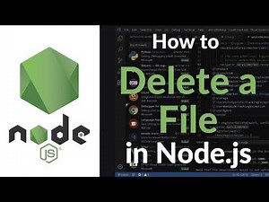 How to Delete a File in Node.js | Remove Files Safely Using File System Module Tutorial