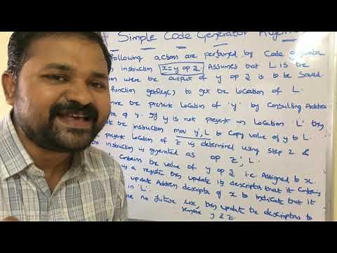 A simple code generator algorithm in compiler design