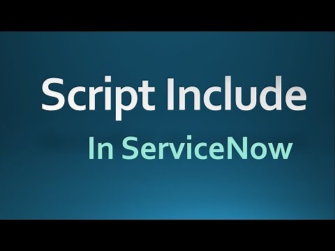 #Script Include in ServiceNow with Scenario | Types of Script Include with Examples #ServiceNow