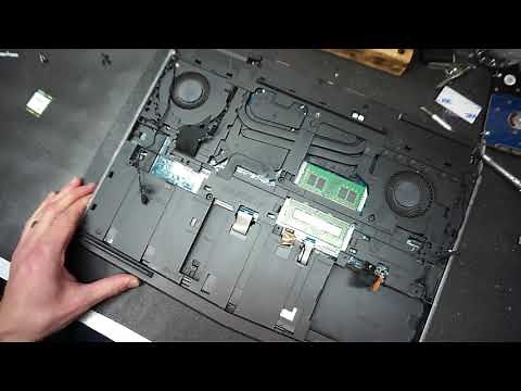 Alienware 15 R3 Battery replacement and thermal paste replacement (overheating fix)