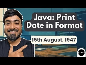 Java Program to Print Date in a Given Format Using Day, Month, and Year
