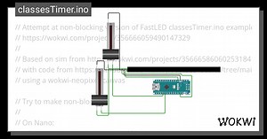 Make some FastLED code non-blocking