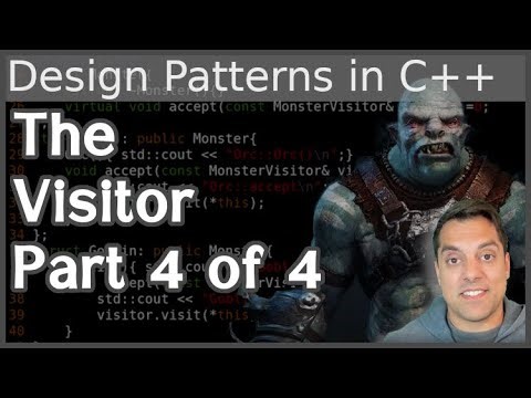 C++ Visitor Design Pattern - Part 4 of 4 - std::visit and std::variant version