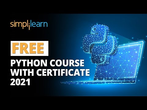 🔥FREE Python Course With Certificate 2026 | Learn Python Programming For Beginners | Simplilearn