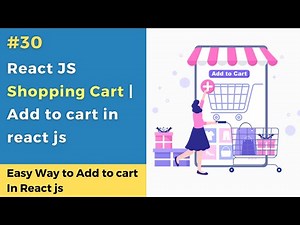 #30 React JS Shopping Cart | Easy Way to Add to cart react js | Add to cart in react js #addtocart