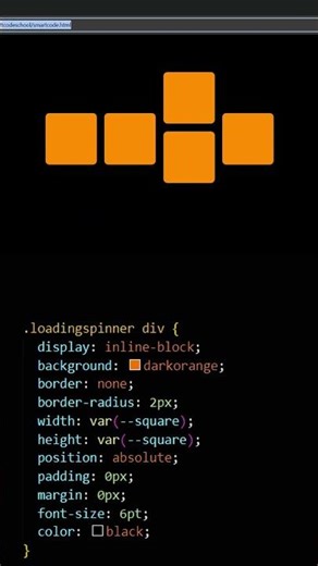 CSS Loading Animation Tutorial | Create Animated Loader with HTML & CSS #coding #html