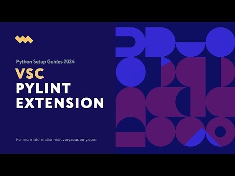 Pylint VSC Extension | Python Setup Guides 2024