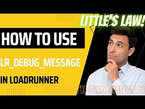 lr_debug_message function in LoadRunner | Load Runner Functions Episode - 5