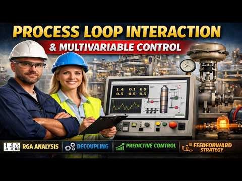 Process Loop Interaction RGA Decoupling and Multivariable Control for Engineers