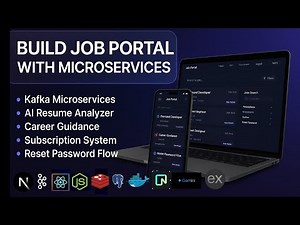 Build a Job Portal with Microservices | Next.js, Node.js, Kafka, PostgreSQL & TypeScript Tutorial