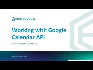 Google Calendar API - Postman - .NET Core - Part 2