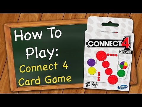 How to play Connect 4 Card Game