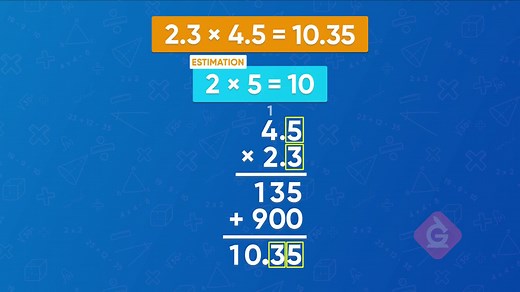 Standard Algorithm with Decimals (All 4 Operations)