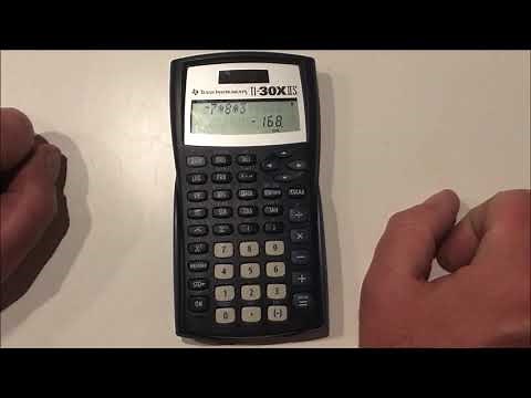 Calculator Tutorial - Intro to the TI-30XIIS