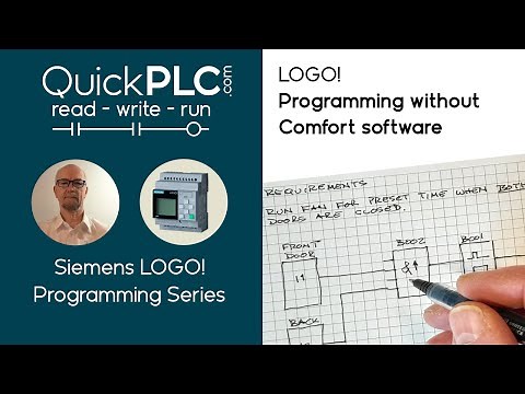 LOGO! programming without software | Siemens PLC programming