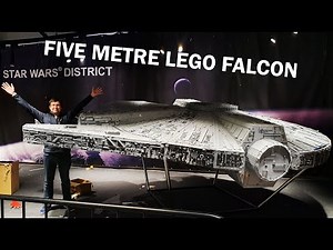 Largest Ever Star Wars Millennium Falcon from LEGO - World Record