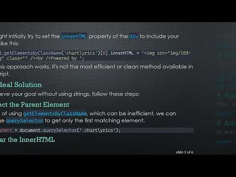 How to Add an img Element to HTML Using JavaScript Without Strings