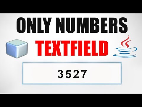 Java SWING #32 - Allow only numbers in JTextfield in Java Desktop Applications using Netbeans IDE