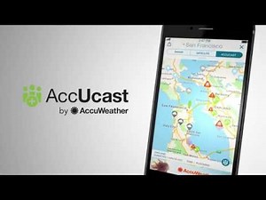 AccuWeather for iOS App, now with MinuteCast and AccUcast