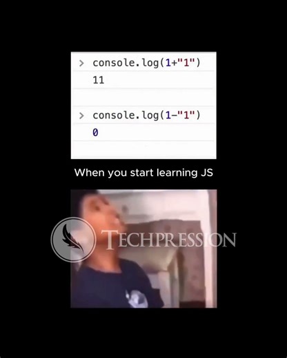 Learning JavaScript Be Like… 🤯 | Coding Meme