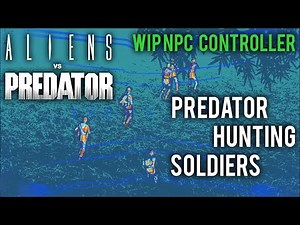 Predator Hunting Soldiers - WIP NPC Controller Demo | Garry's Mod