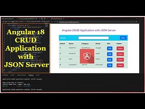 Angular 18 CRUD Application with JSON Server