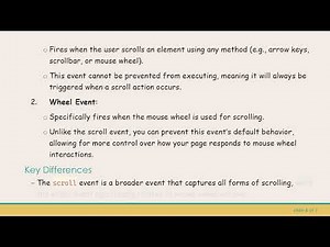 Understanding the Unintelligible Behavior of Overlapping Scroll and Wheel Events in JavaScript