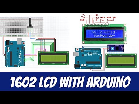 1602 LCD with Arduino - I2C and standard method explained