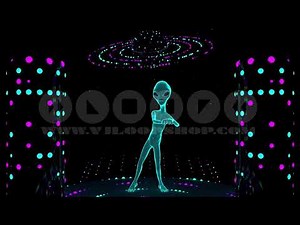 Dance Alien - VJ Loop Pack (4in1)