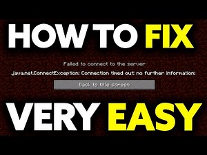 How To Fix java.net.ConnectException Connection timed out no further Information 2025