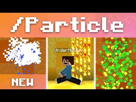 How To Use /PARTICLE Command In Minecraft | Tutorial