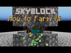 Easy Skyblock XP Farm Tutorial