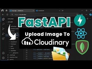 FARM Stack : How to Upload Images to Cloudinary in FastAPI (MVC Pattern Explained | Python Tutorial)