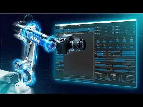 AR4 Robot Programming | Python HMI - Arc Circle Spline Moves & Joint Configuration Tutorial