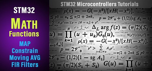 Map Function, Constrain, FIR Filters, And Other Math Functions In C